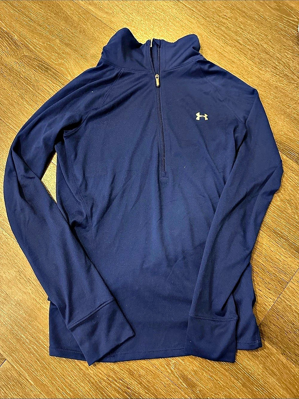 Women’s Under Armor half zip long sleeve